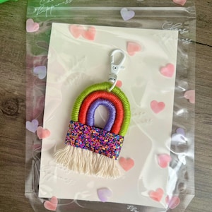 Rainbow Keychain