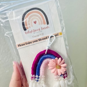 Rainbow Keychain – Custom Colors & Christian Inspiration