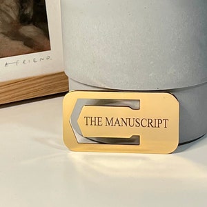 the manuscript bookmark