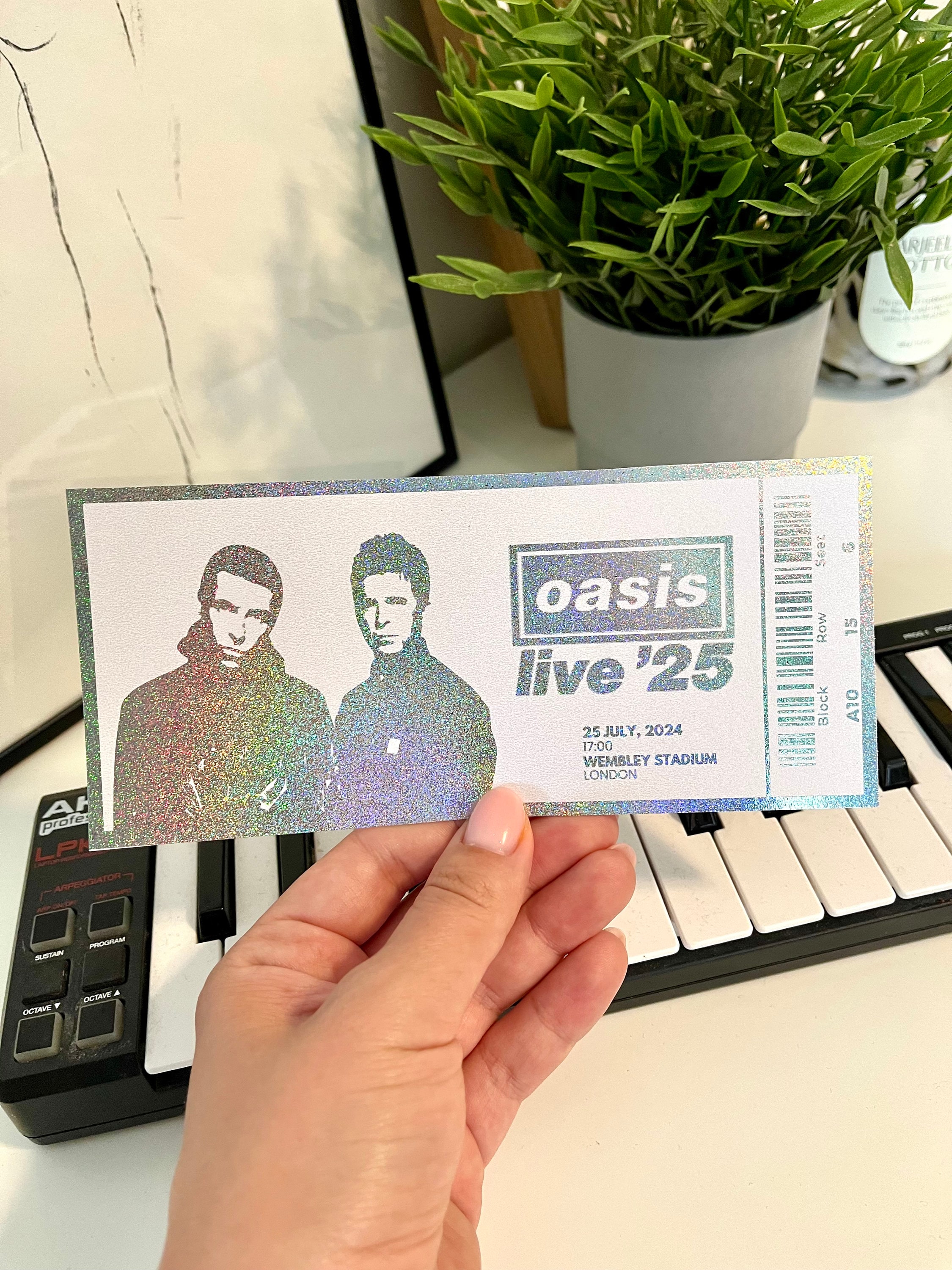 Any Event Ticket Concert Ticket for Gifting Surprise Theatre Ticket Music Ticket for Gifting Music Valentines Day Gift Physical Event Ticket