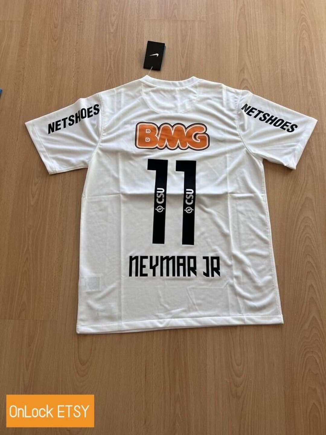 FC Santos Retro neymar JR 11 Jersey / Retro Neymar Etsy