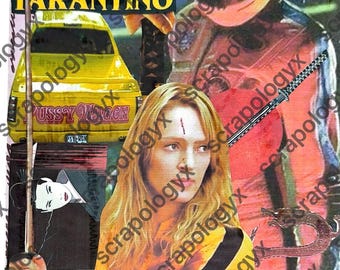 Quentin Tarantino Kill Bill Vol.1  movie/film cinema photo frame room decor