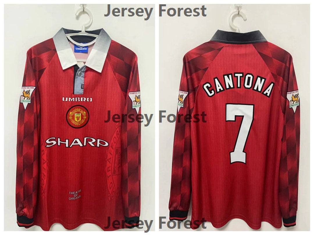 Maillot Encadré Eric Cantona - Manchester United 1995/6 - Cadre Collection
