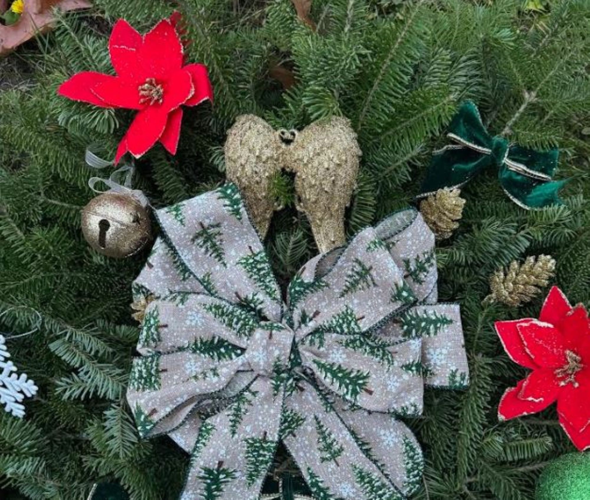 Winter Grave Blanketchristmas Blanketgravesite Etsy