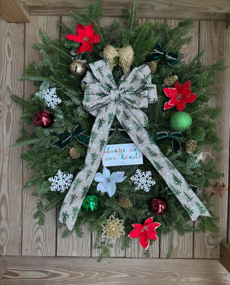 Winter Grave Blanketchristmas Blanketgravesite Etsy