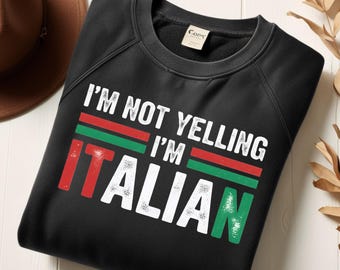 Lustiges italienisches Zitat PNG | Familie Shirt Design (Digitaler Download)