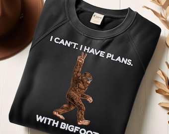 Funny Bigfoot Shirt | Sasquatch Cryptid Humor Gift (PNG JPG)