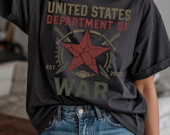 Military Emblem SVG: Patriotic Department of War Design (Digital Download)