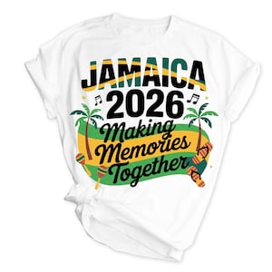 Jamaica 2026 Vacation Design: Family Trip PNG (Digital Download)