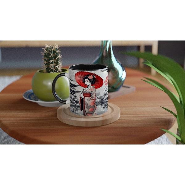 Mugs Geisha jardin japonais