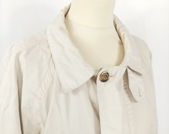 VALENTINO Olivier Trench Donna Vintage Anni '80 IT 44 Grande