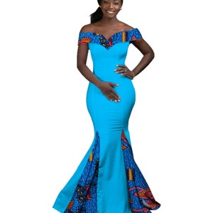 African Women Dress Wax Print Fashion Ankara image 3