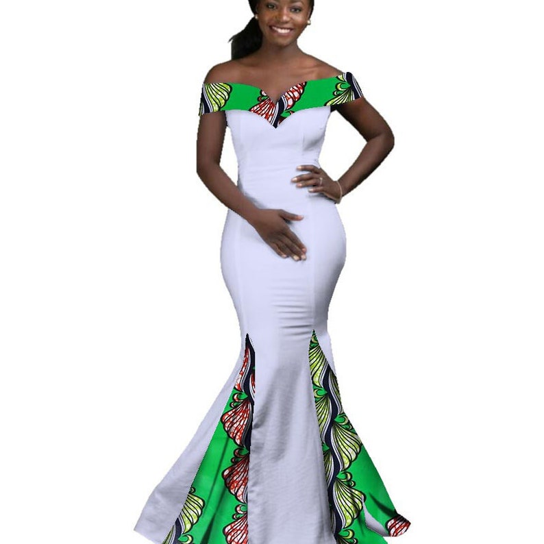 African Women Dress Wax Print Fashion Ankara image 4