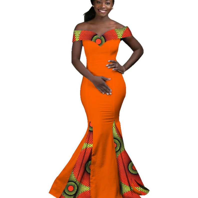 African Women Dress Wax Print Fashion Ankara image 7