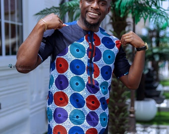 Afrofashion Ketepa Short Sleeve Shirt