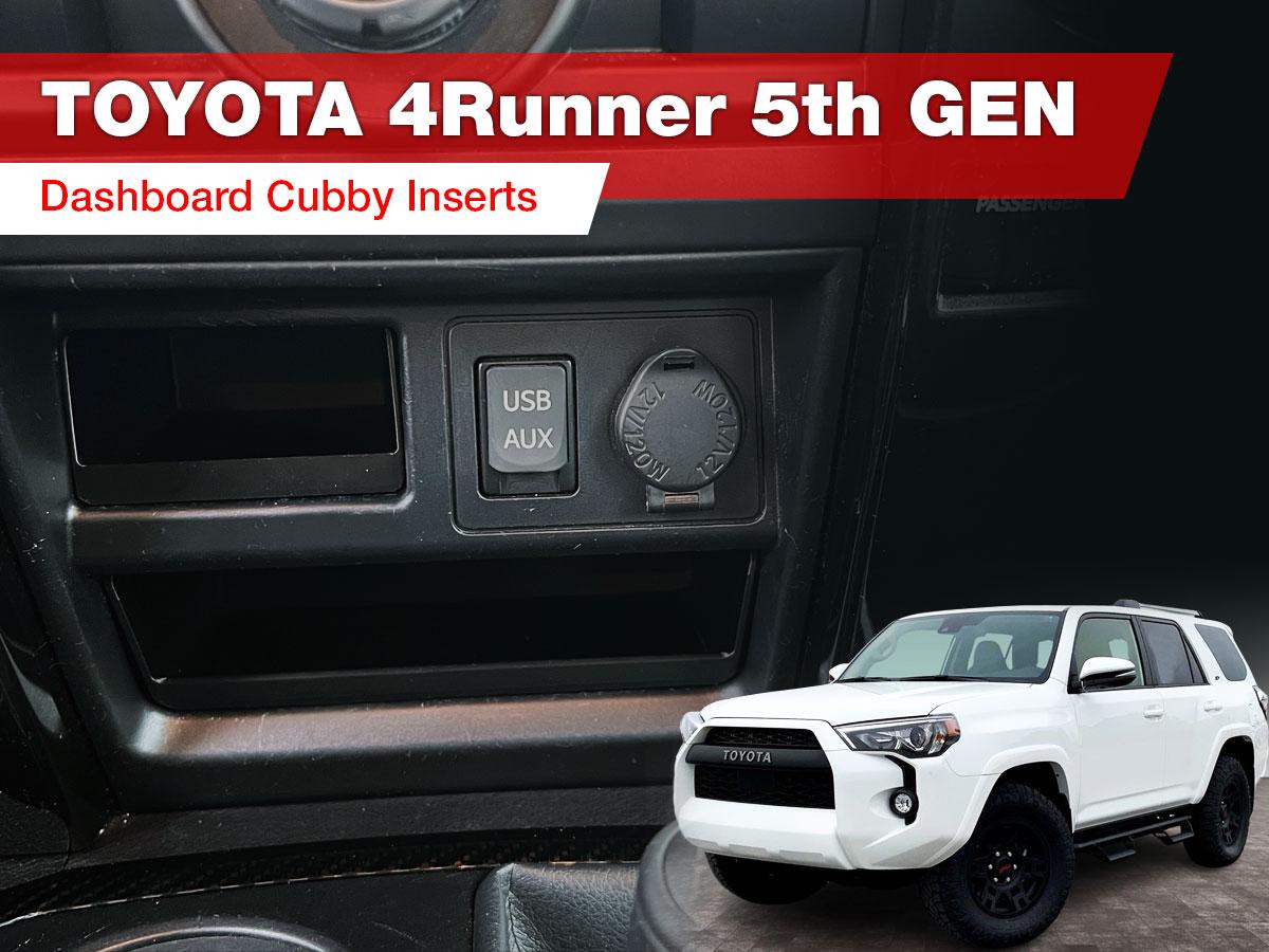 4runner Dashboard Cubby Inserts: 5th Gen (2014+) 3D Printed Storage - Etsy