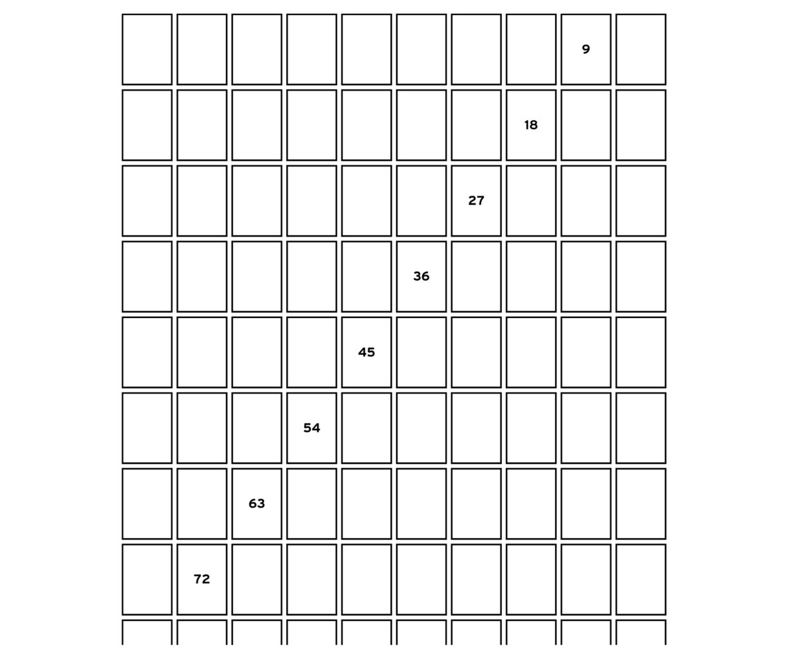 Counting to 100 Worksheet. Portrait. Instant Digital Download ...