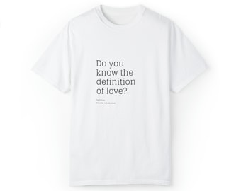 Love Unisex Garment-Dyed T-shirt