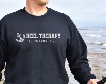 CUSTOM Boat Sweatshirt, Personalized Boat Name Sweatshirt, Boating Crewneck, Boat Sweater, Anchor Sweatshirt, Boat Owner Gift, Boat Gift