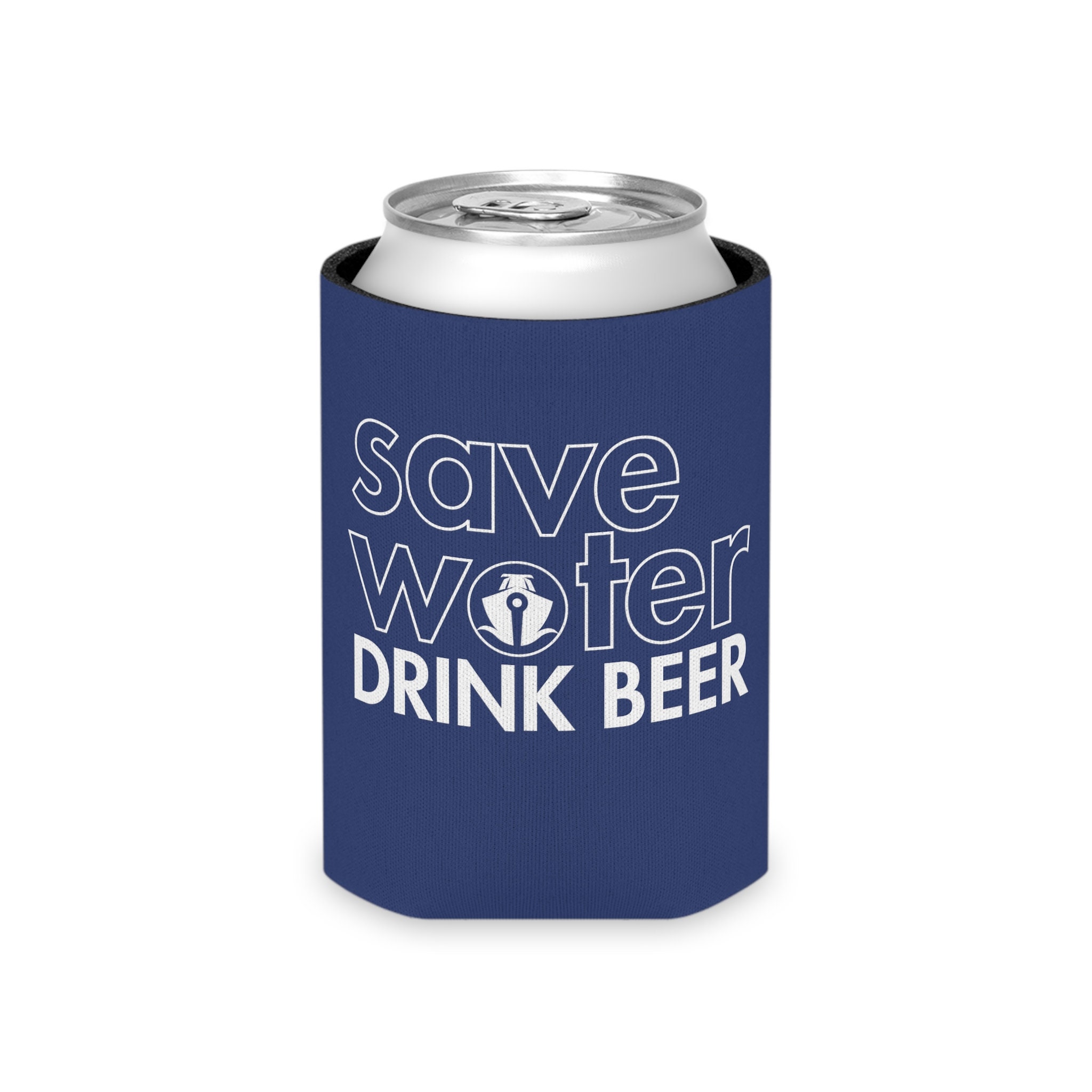 Fun Boating Koozie, Beer Can Holder, Nautical Can Coolie, Boat Drinks