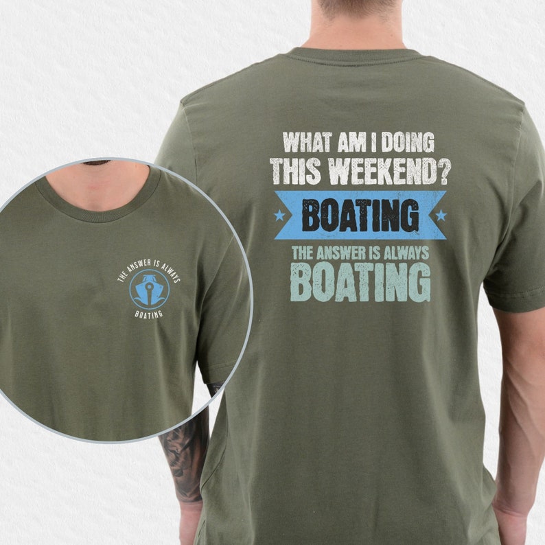 funny boating tshirt boating weekend bass boat