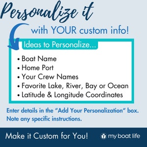 Personalized Boat Life T-Shirt, Custom Boat Name & Year, Boat Vintage Tee, Nautical Shirt, Boat Gift for Him, Boat Owner Gift, Boating Shirt image 5