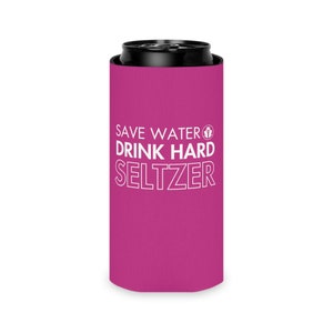 slim can hard seltzer coolie koozie