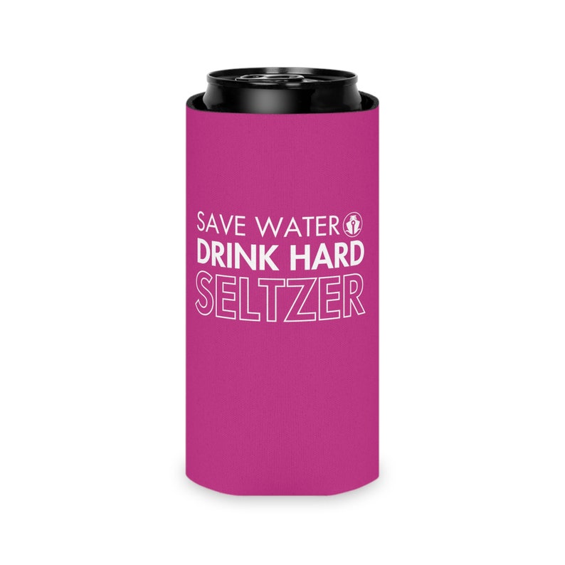 slim can hard seltzer coolie koozie