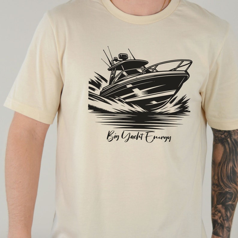 big yacht energy boater t-shirt