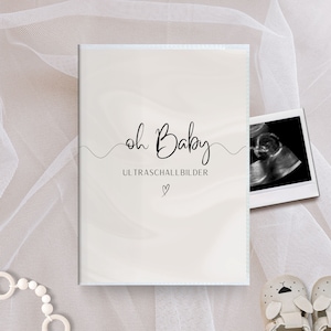 Ultraschallbilder-Mappe "Erinnerungen" minimalistisch, Ultraschallbilder  Album, Hlle, Aufbewahrung, Einsteckalbum Baby 10x15cm, Geschenk - Etsy.de
