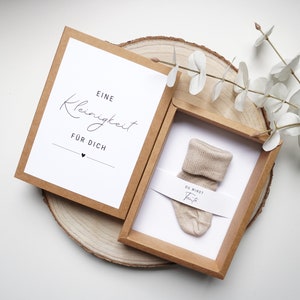 Schwangerschaft verkünden, Du wirst Papa, ihr werdet Oma und Opa, Tante, Geschenkschachtel Geschenkbox, Schwangerschaftsverkündung Söckchen