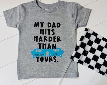 Demolition Derby Baby or Toddler Onesie or TShirt - PERSONALIZED - Baby Clothing - Baby - Baby Shower Gift - Baby Boy - Baby Girl