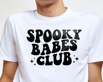 Spooky Babes Club png,glitter halloween png,Halloween Png,Halloween Sublimation Design,Retro Halloween Png,Halloween Shirt,spooky season png