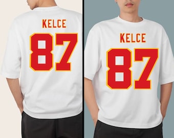 Kelce 87 Jersey Design SVG Png Cricut Schneidedateien Sublimation