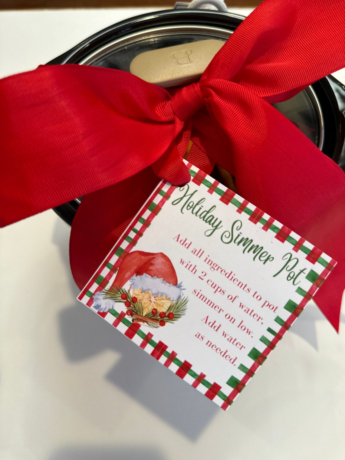 Simmer Pot DIY Gift Tag Printable - Etsy