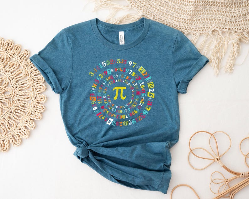 Pi Day Shirt, Happy Pi Day Shirt, Math Shirt, Math Lover Shirt, Gift For Math Teacher, Teacher Shirt, Pi Symbol Shirt, Pi Number Shirt image 5