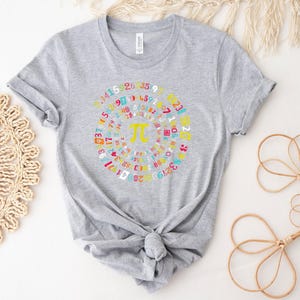Pi Day Shirt, Happy Pi Day Shirt, Math Shirt, Math Lover Shirt, Gift For Math Teacher, Teacher Shirt, Pi Symbol Shirt, Pi Number Shirt image 3