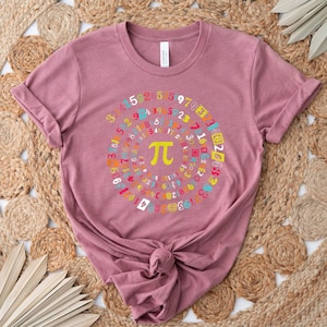 Pi Day Shirt, Happy Pi Day Shirt, Math Shirt, Math Lover Shirt, Gift For Math Teacher, Teacher Shirt, Pi Symbol Shirt, Pi Number Shirt image 7