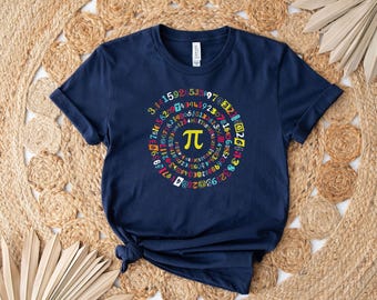 Pi Day Shirt, Happy Pi Day Shirt, Math Shirt, Math Lover Shirt, Gift For Math Teacher, Teacher Shirt, Pi Symbol Shirt, Pi Number Shirt