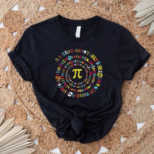 Pi Day Shirt, Happy Pi Day Shirt, Math Shirt, Math Lover Shirt, Gift For Math Teacher, Teacher Shirt, Pi Symbol Shirt, Pi Number Shirt image 2