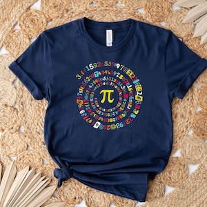Pi Day Shirt, Happy Pi Day Shirt, Math Shirt, Math Lover Shirt, Gift For Math Teacher, Teacher Shirt, Pi Symbol Shirt, Pi Number Shirt image 8