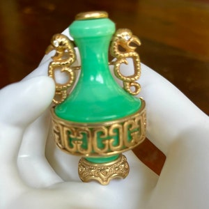 Very Rare Signed and Numbered Boucher Urn Snake Brooch Pin Jewelry