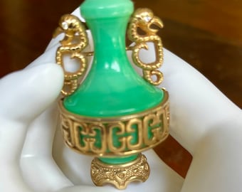 Sehr seltene signierte und nummerierte Boucher Urne Schlange Brosche Schmuck