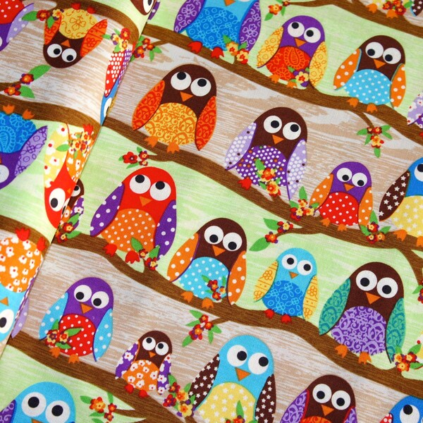 Baumwolle Exclusively Quilters "What a hoot"