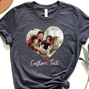 Custom Photo Shirt: Personalized Family Picture T-Shirt