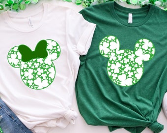 Disney St Patrick Family Shirt,Custom Disney St. Patrick Tshirt,Disney Family Matching St. Patrick Shirt,Disney Custom St. Patrick Tshirts