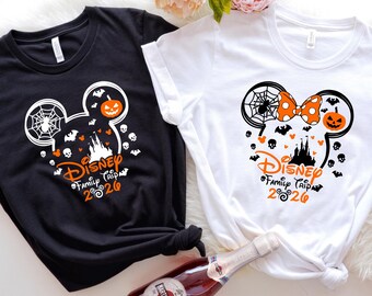 Custom Disney Halloween Family Trip 2026 Shirt,Halloween Disney Trip Tshirt,Disney Family Matching Halloween Tee,Disneyland Halloween Shirt