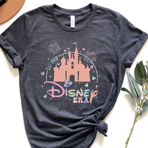 Chemise In my Disney Era, T-shirt Disney My Era, Chemise colorée Château Disney, Chemise famille Disney In My Era, T-shirt Voyage en famille Disney, Voyage Disney