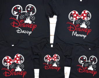 Custom Disney Family Shirt,Disneyland Castle 2026 Shirts,Disneyworld Tshirt,Disney 2026 Trip Shirt, Disney Family Matching Shirt,Disney Tee