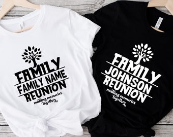 Custom Family Reunion Shirt: Personalized Group T-Shirt